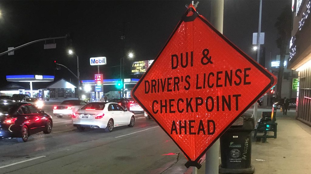 Dui Car Accidents DUI Checkpoint