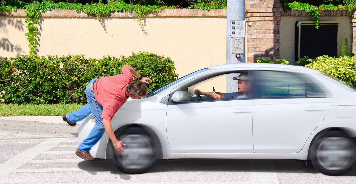 Car Pedestrian Accidents in The Summer